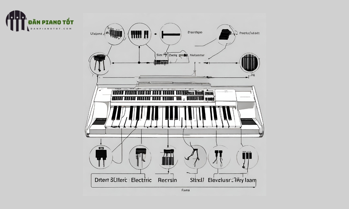 Các chức năng phím của đàn piano Các chức năng phím của đàn piano