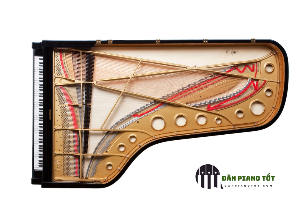 Khung đàn của đàn Grand Piano