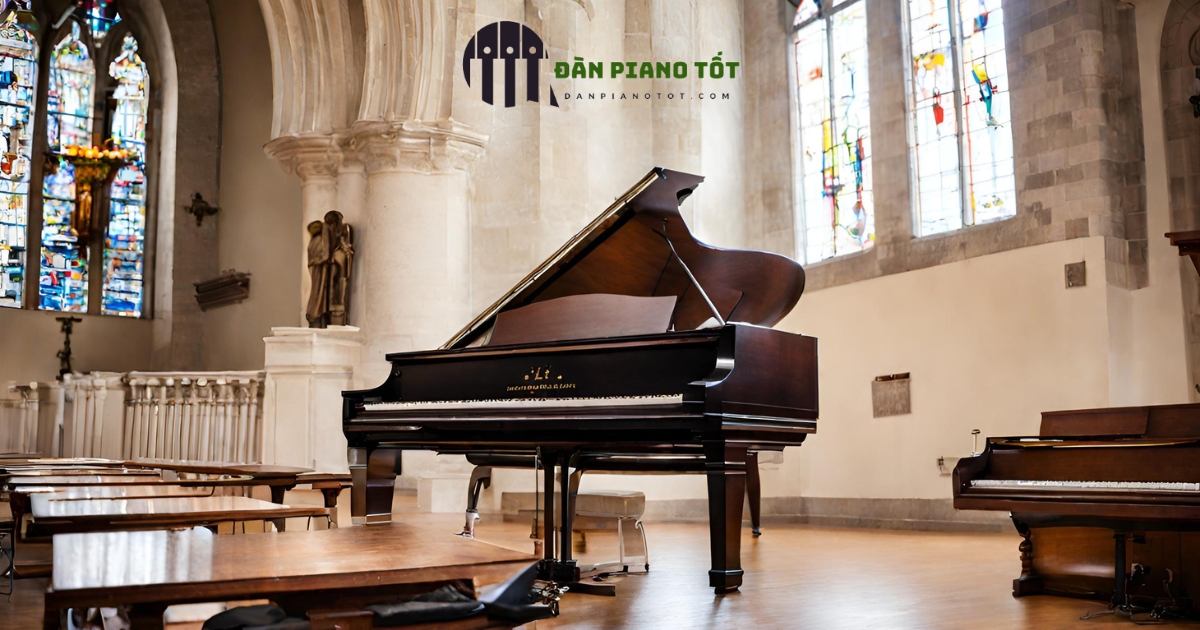 Đàn piano trong nhà thờ có thể coi là những công trình vĩ đại của thế giới