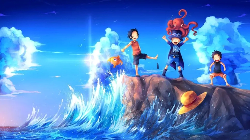 999+ Hình Nền One Piece 3D, 4K Cực Ngầu Tuyển Chọn Cực Đẹp 2 Hình nền điện thoại One Piece với nhân vật Monkey D. Luffy đang cười tươi
