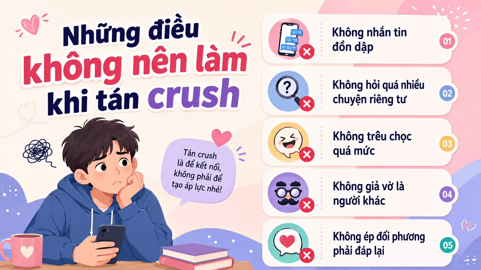 cách tán crush