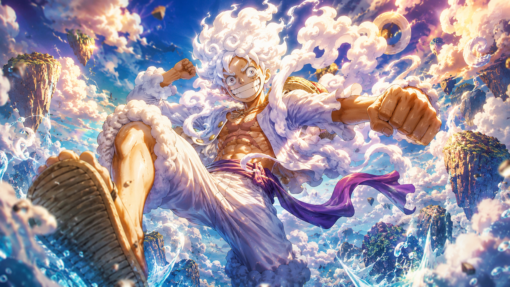 999+ Hình Nền One Piece 3D, 4K Cực Ngầu Tuyển Chọn Cực Đẹp 18 Hình nền Luffy gear 5