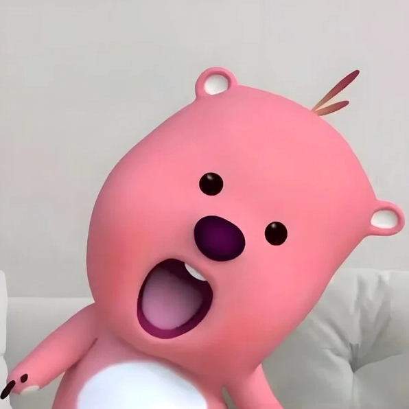 Loopy đang bắt chước một hành động nào đó