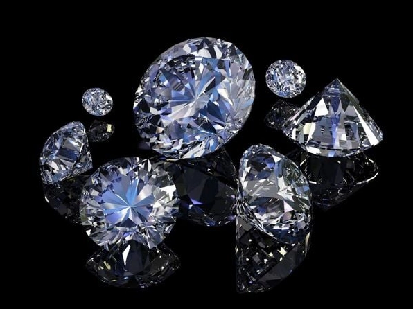Một viên kim cương lấp lánh tượng trưng cho giá trị và sự quý hiếm