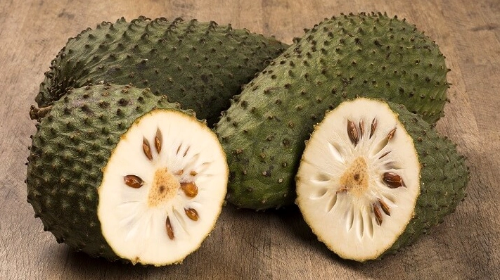 Quả mãng cầu có hương vị thơm ngon, được nhiều người yêu thích