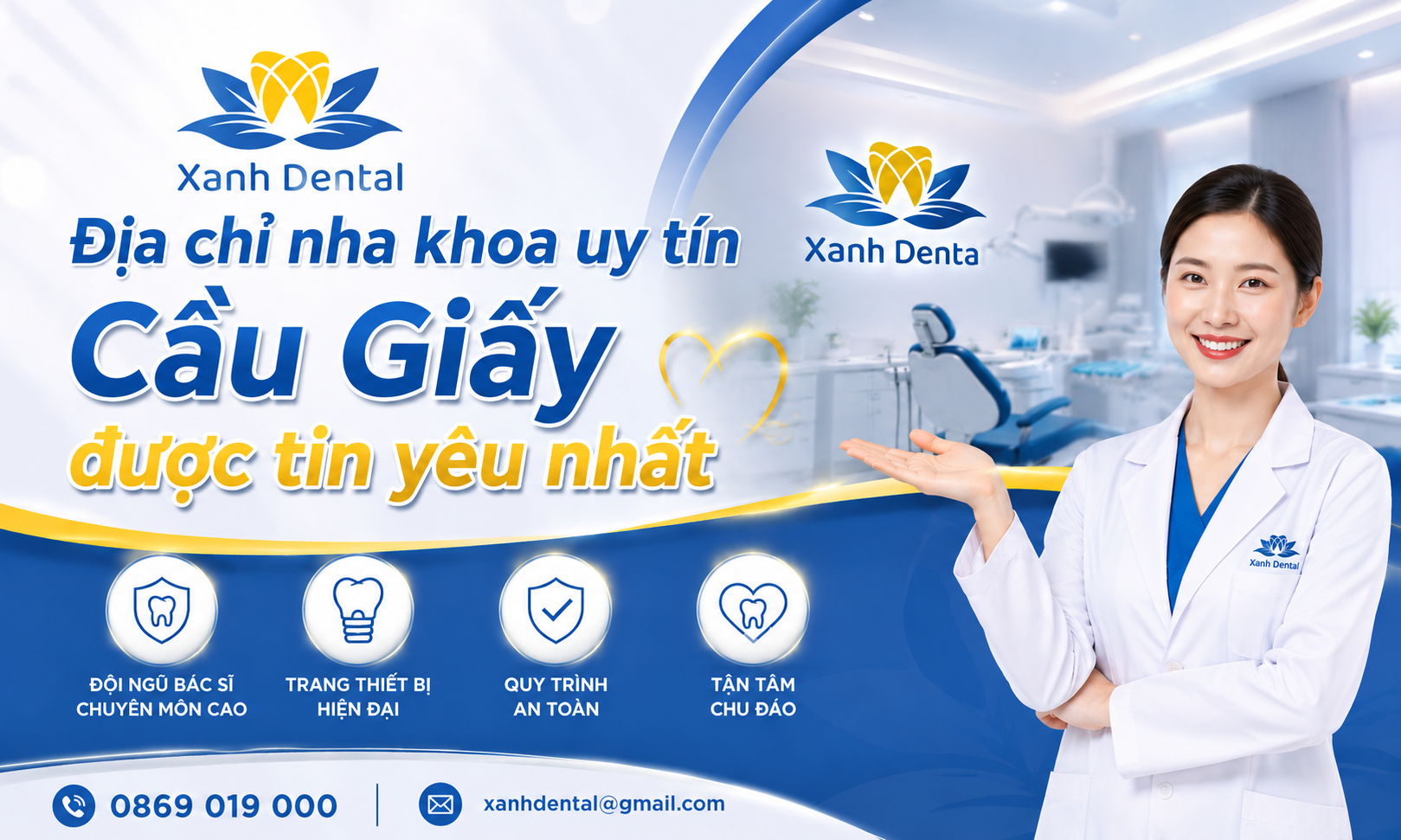 Bạn tìm địa chỉ niềng răng mắc cài Nhổn uy tín? Khám phá Nha Khoa Xanh Dental CS2 (93 Phố Nhổn) - chỉnh nha mắc cài không đau, bác sĩ giỏi, trả góp 0%.
